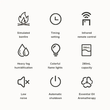 Flayne Humidifier Essential Oil Diffuser